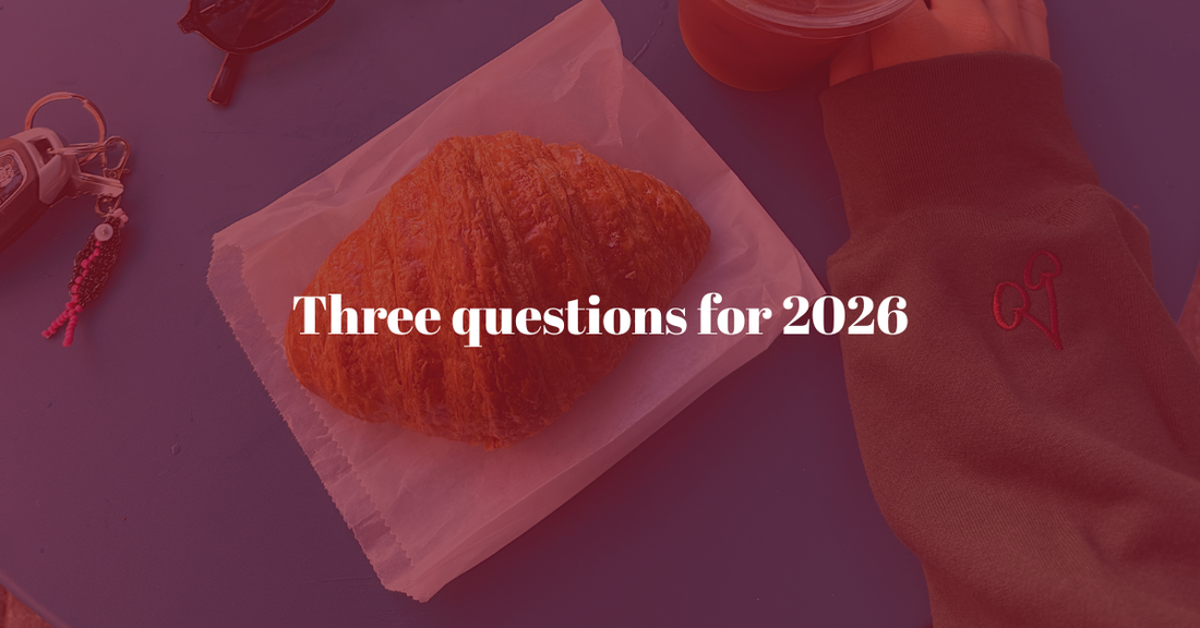 Three Questions for the Start of the Year